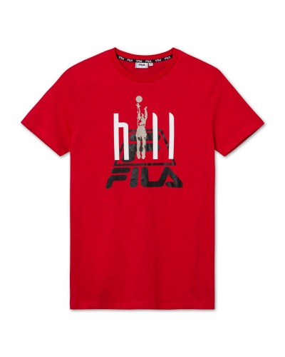 Camiseta FILA "FICO" true red