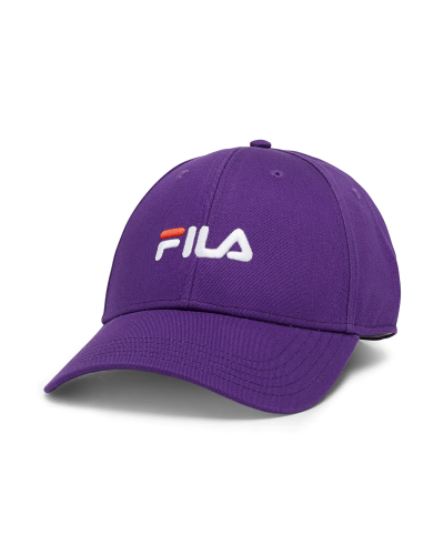 Gorra strapback FILA "6 panel" purple