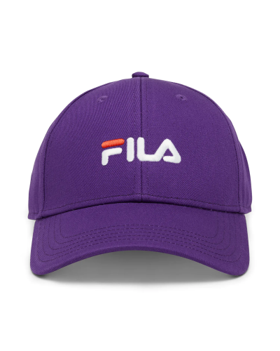 Gorra strapback FILA "6 panel" purple