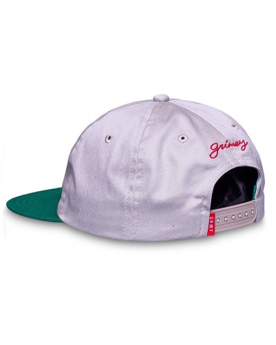 Gorra plana GRIMEY "The Loot" desestructurada Grey