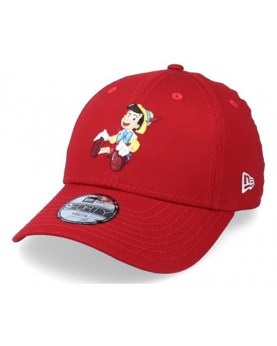 Gorra junior NEW ERA "Pinocho" red