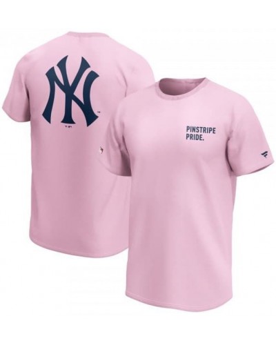 Camiseta FANATICS "Slogan Graphic NY Yankees" pink