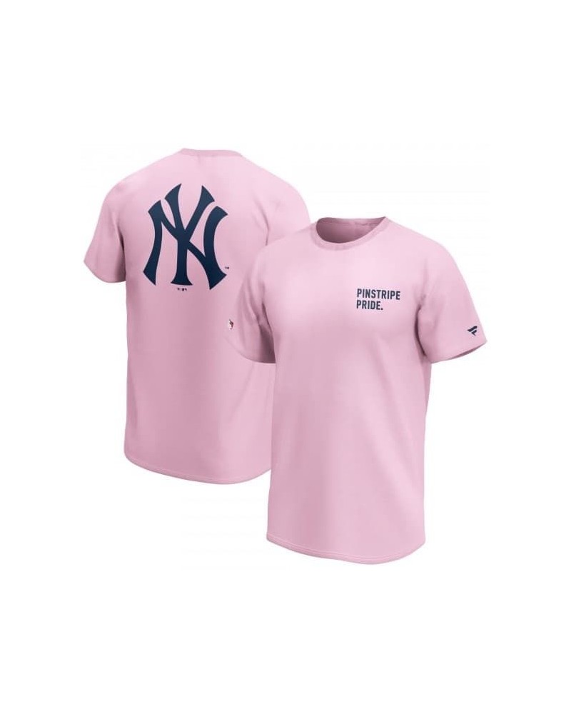 Camiseta FANATICS "Slogan Graphic NY Yankees" pink