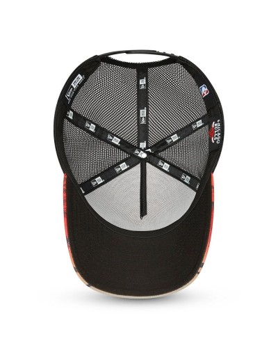 Gorra trucker NEW ERA "Chicago Bulls Summer City" red