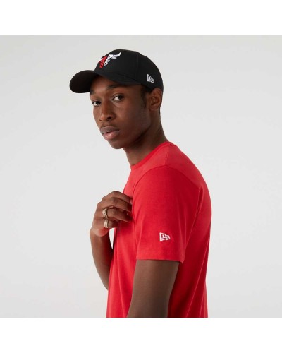 Camiseta NEW ERA "Nba Fade Logo Chicago Bulls" red grey