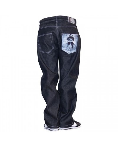 Pantalón largo vaquero DYSEONE "Rosary" black