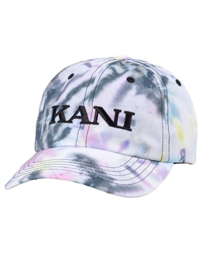 Gorra curva desestructurada KARL KANI "Retro Tye Dye" multicolor