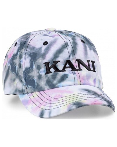 Gorra curva desestructurada KARL KANI "Retro Tye Dye" multicolor