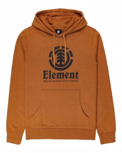 Sudadera ELEMENT "Vertical " glazed ginger