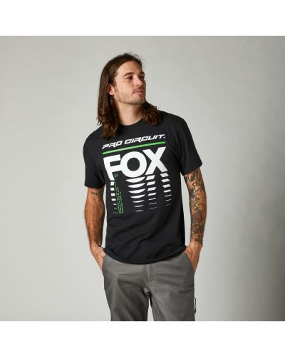 Camiseta FOX "Pro Circuit SS" black green