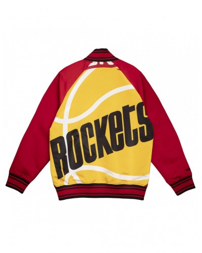 Chaqueta beisbolera Mitchell & Ness Colossal Houston Rockets