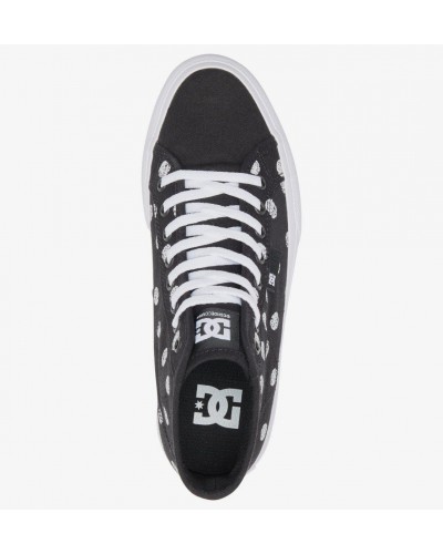 Botin chica DC SHOES Manual black polka