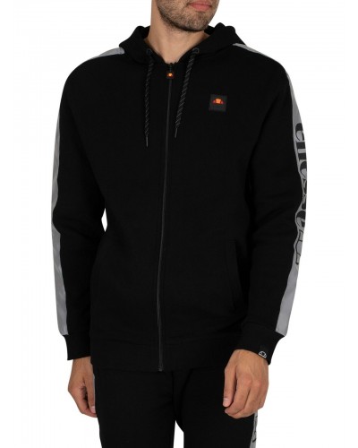 Sudadera capucha cremallera ELLESSE Venuzian black