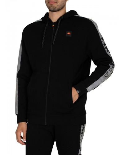 Sudadera capucha cremallera ELLESSE Venuzian black