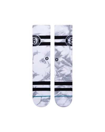 Calcetines STANCE Brooklyn Nets dyed white