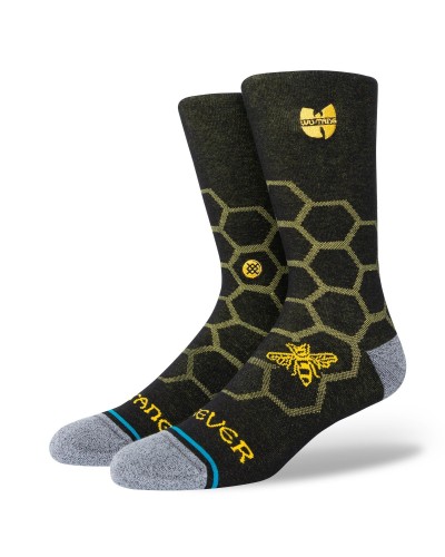 Calcetines STANCE Wu Tang Clan Hive black yellow