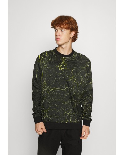 Sudadera crewneck Karl Kani small signature neon