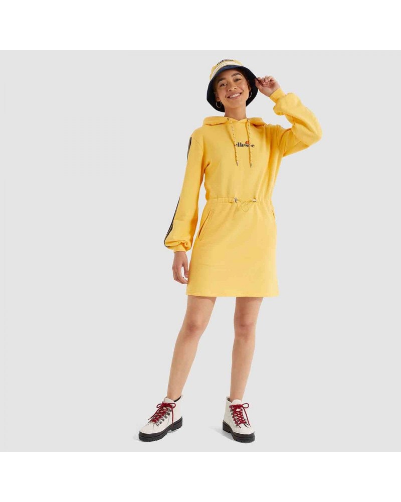 Vestido sudadera chica Ellesse Siccus yellow