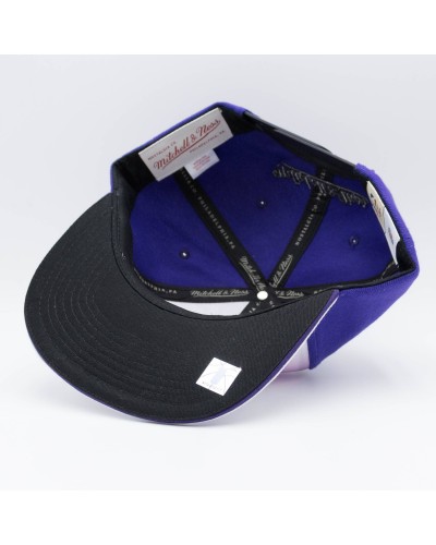 Gorra snapback Mitchell & Ness Utah Jazz NBA Draft 11 12 purple