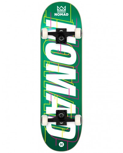 Tabla completa skateboard Nomad Glitch Forest green