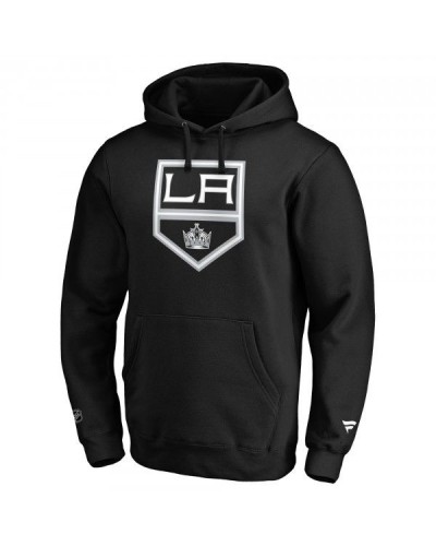 Sudadera Fanatics Mid Essential Mid Essential Crest  Los Angeles Kings