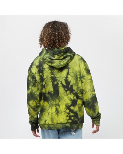 Sudadera capucha Karl Kani Retro Tie Dye Os yellow black