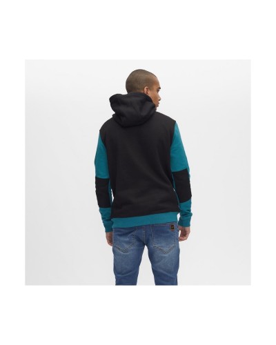 Sudadera capucha Hydroponic DH Crew black teal green