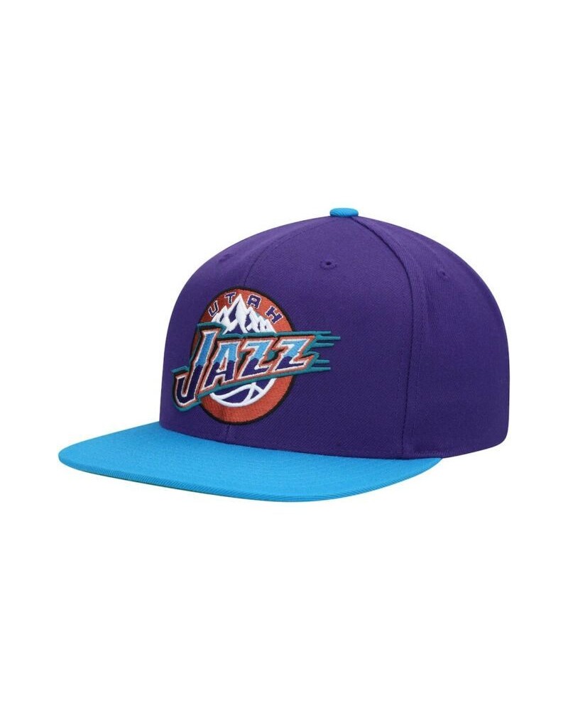 Gorra plana snapback Mitchell & Ness 2 Tone Utah Jazz