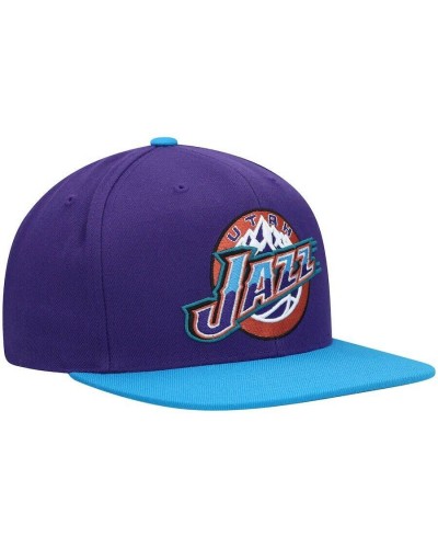 Gorra plana snapback Mitchell & Ness 2 Tone Utah Jazz