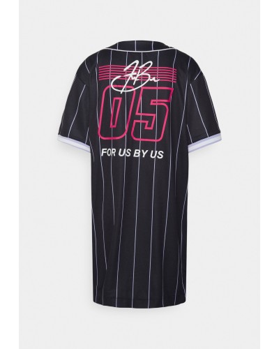 Vestido beisbolera FUBU Varsity Patch Pinstripe baseball