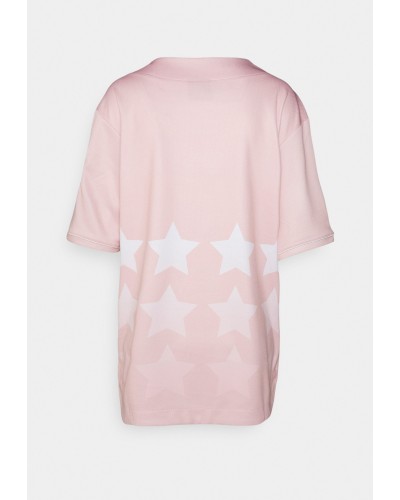 Camiseta beisbolera chica FUBU Varsity Star light rose