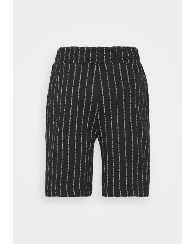 Pantalones basket FUBU Corporate Pinstripe black white