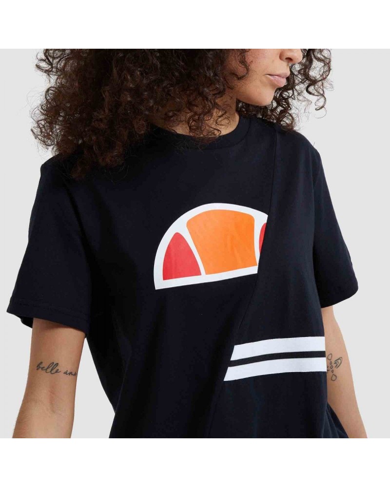 Camiseta chica Ellesse oversized Alibi black