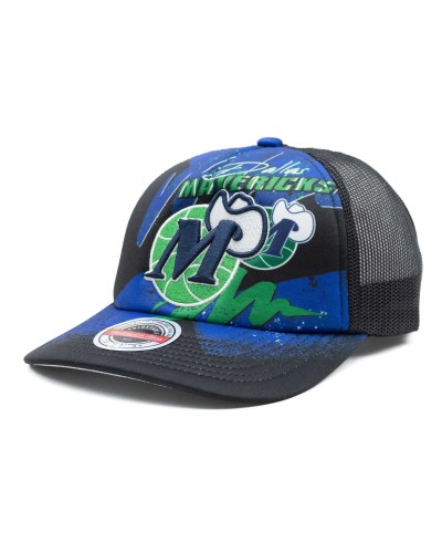 Gorra trucker Mitchell & Ness Hyper Dallas Maverics black