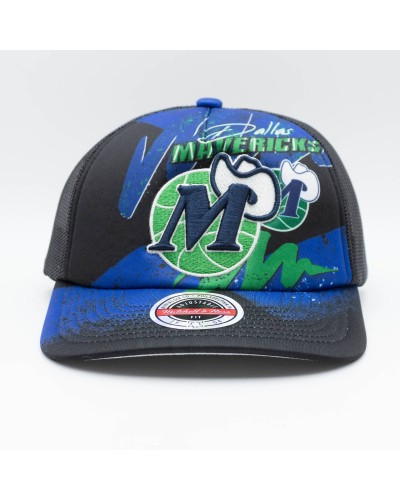 Gorra trucker Mitchell & Ness Hyper Dallas Maverics black