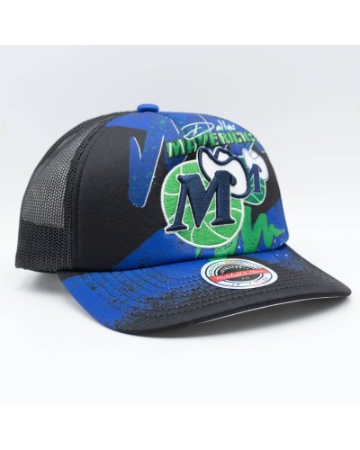 Gorra trucker Mitchell & Ness Hyper Dallas Maverics black