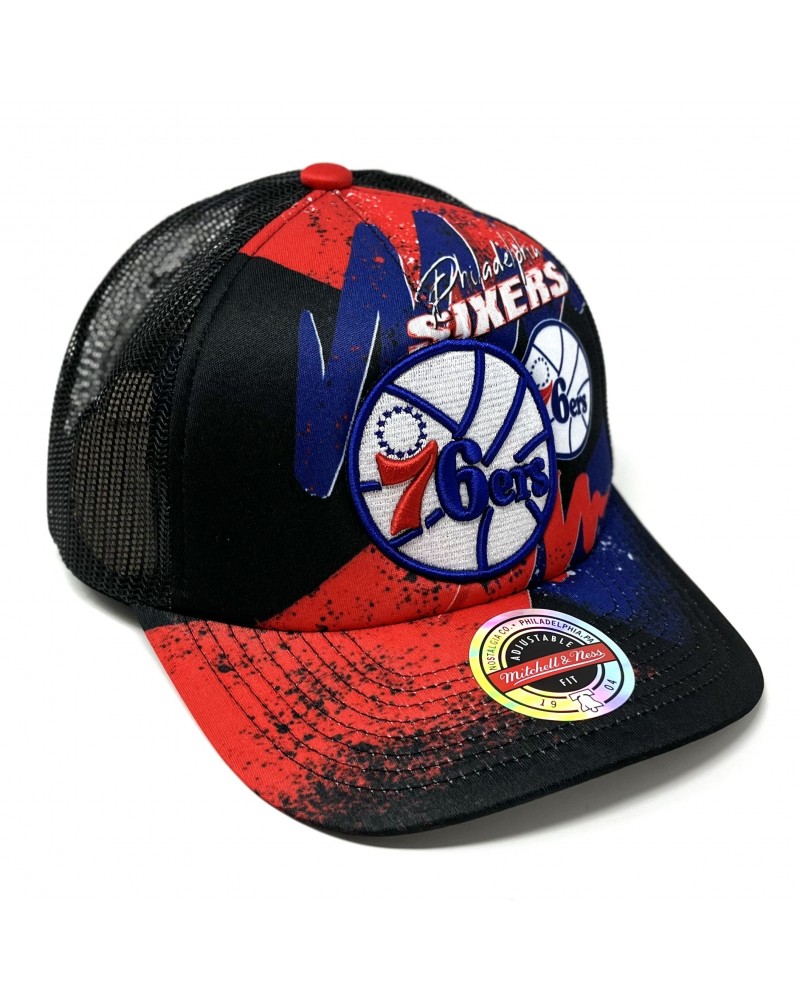 Gorra trucker Mitchell & Ness Hyper Philadelphia 76ers