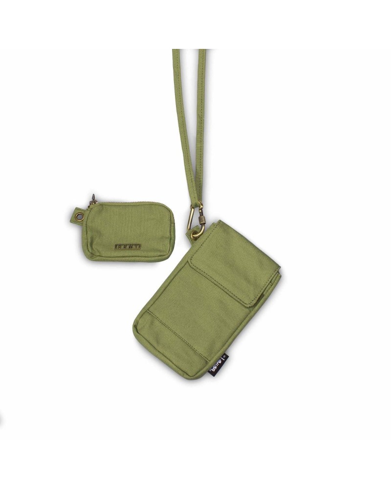 Bolsito Grimey Glorified Purse and Travel green