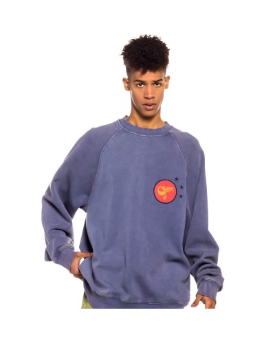 Sudadera crewneck Glorified washed blue