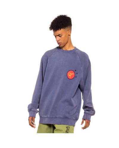 Sudadera crewneck Glorified washed blue