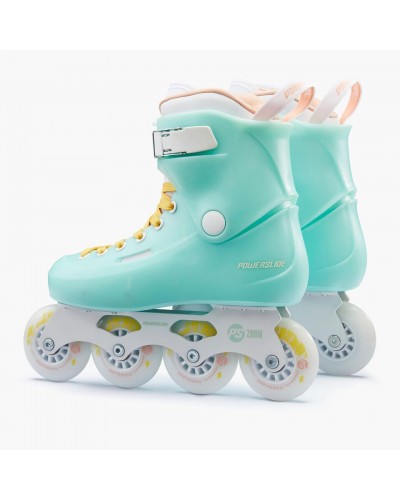 Patines freeskate Powerslide Zoom Baby Blue 80