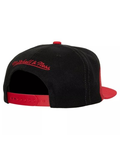 Gorra plana Mitchell & Ness Miami Heat sharktooth