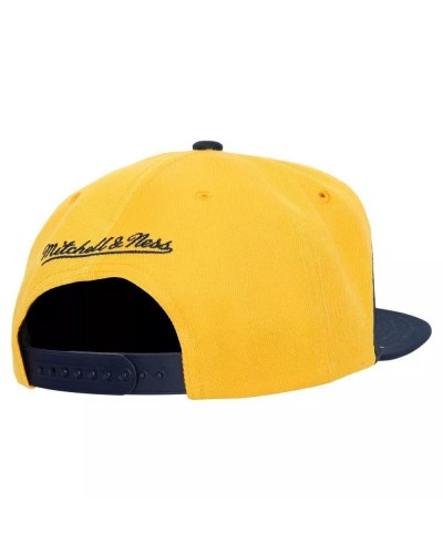 Gorra plana Mitchell & Ness Golden State Warriors Sharktooth