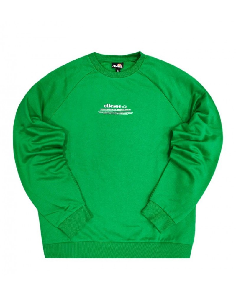 Sudadera crewneck Ellesse Favaretto green