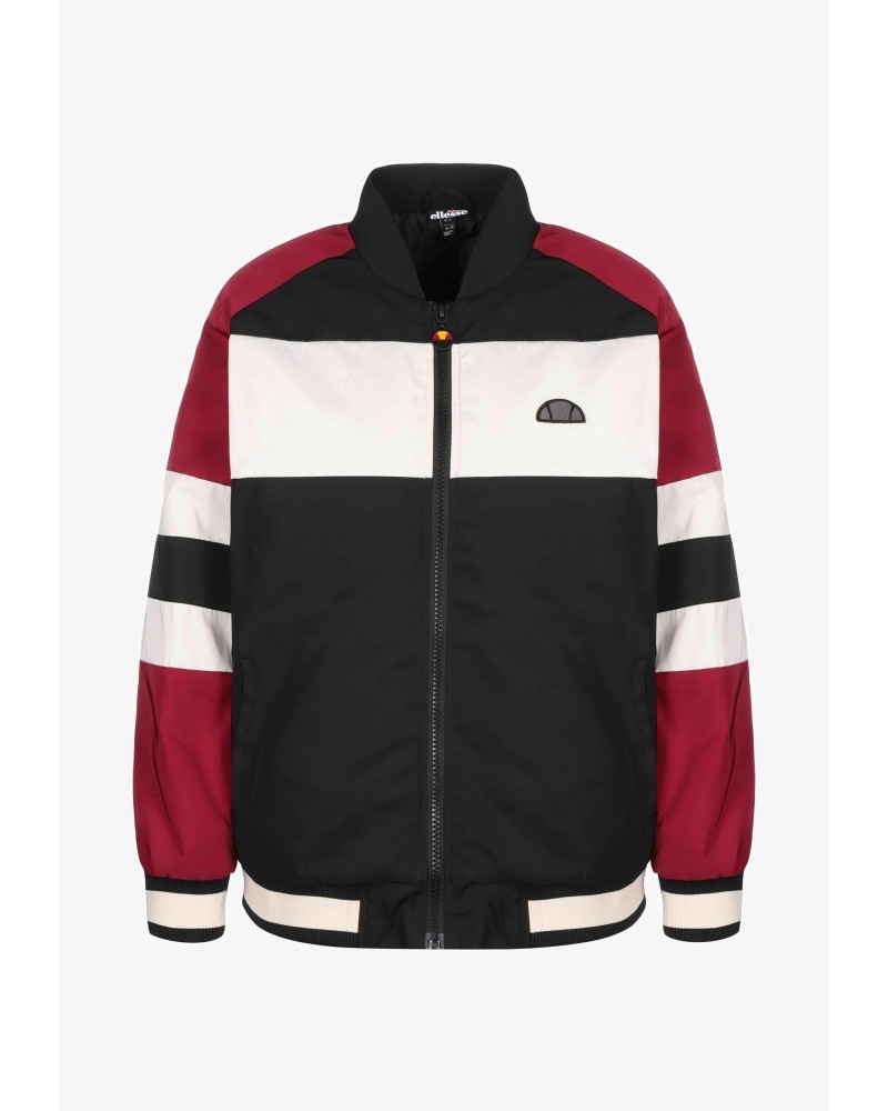 Chaquetón Ellesse Doretheo black burgundy