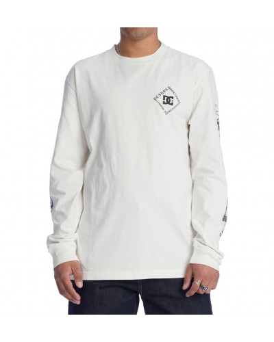 Camiseta manga larga DC Shoes East to West white