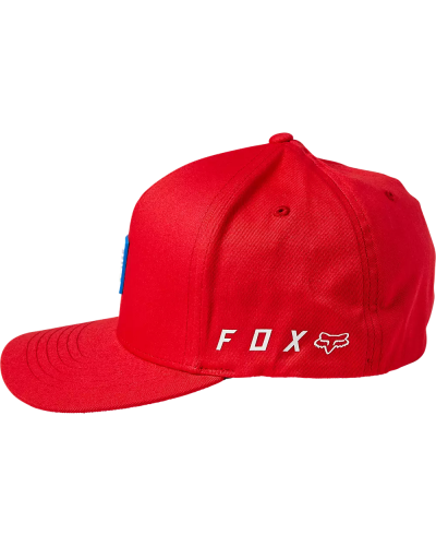 Gorra curva FlexFit FOX Honda Wing red