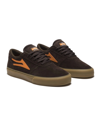 Zapatillas skate Lakai Manchester chocolate gum suede