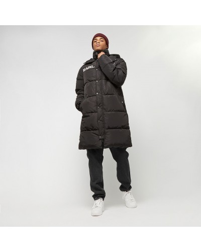 Chaquetón largo Karl Kani Retro hooded puffer black