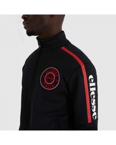 Track top Ellesse Farino black red